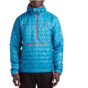 COPY - NWT Patagonia Men’s Nano Puff Bivy Pullover Blue